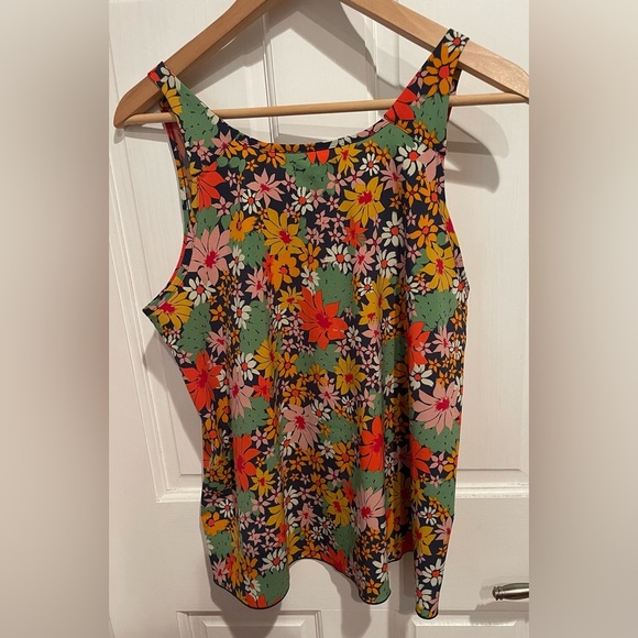 Toad&Co Women's Colorful Floral Tank Top - Picture 4 of 4